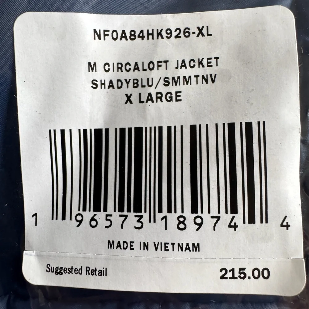 THE NORTH FACE • Circaloft Shady Blue Puffer Jacket